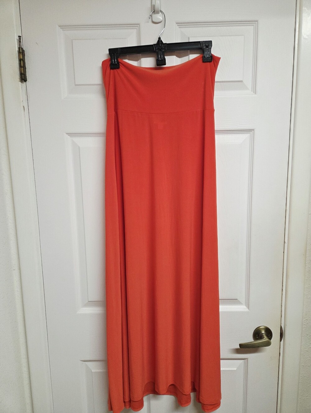 LulaRoe Orange Skirt